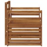 Ensemble de canapés d'extérieur Naturel 75,5 x 63 x 73 cm 561679561679