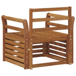 Ensemble de canapés d'extérieur Naturel 75,5 x 63 x 73 cm 561679561679
