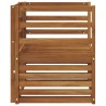 Ensemble de canapés d'extérieur Naturel 67 x 63 x 73 cm 561686561686
