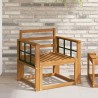 Canapé d’extérieur Bois d'Acacia Massif Naturel 561702561702