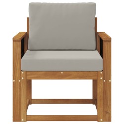 Canapé d’extérieur Bois d'acacia massif et polyester 561703561703