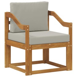Canapé d’extérieur Bois d'acacia massif et polyester 561707561707