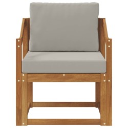 Canapé d’extérieur Bois d'acacia massif et polyester 561707561707