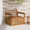 2 Pièce Canapé avec Accoudoirs Bois d'Acacia Massif Naturel 561737561737