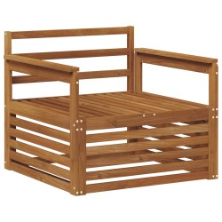 2 Pièce Canapé avec Accoudoirs Bois d'Acacia Massif Naturel 561737561737