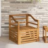 Ensemble de canapés d'extérieur Naturel 67 x 63 x 73 cm 561741561741