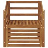 Ensemble de canapés d'extérieur Naturel 67 x 63 x 73 cm 561741561741