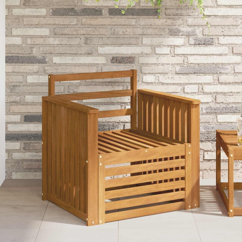 Ensemble de canapés d'extérieur Naturel 71 x 63 x 73 cm 561758561758