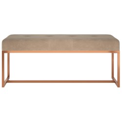 Banc Beige 110x36x45 cm Velours 561761561761