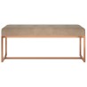 Banc Beige 110x36x45 cm Velours 561761561761