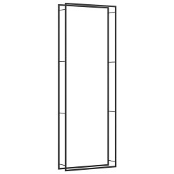 Portant de bois de chauffage Noir mat 110x28x312 cm Acier 561774561774