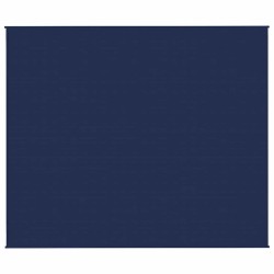 Couverture lestée Bleu 220x260 cm 11 kg Tissu 561785561785