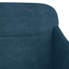Banc Bleu 110x76x80 cm Velours 561788561788