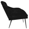 Banc Noir 110x76x80 cm Velours 561789561789