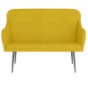 Banc Jaune 110x76x80 cm Velours 561790561790