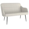 Banc Crème 110x76x80 cm Velours 561791561791