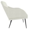 Banc Crème 110x76x80 cm Velours 561791561791