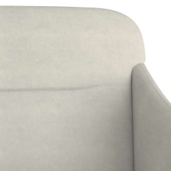 Banc Crème 110x76x80 cm Velours 561791561791