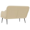 Banc Crème 110x76x80 cm Tissu 561792561792