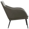 Banc Gris foncé 110x76x80 cm Velours 561793561793