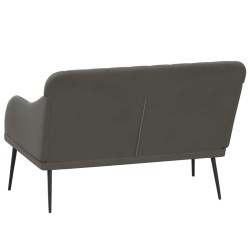 Banc Gris foncé 110x76x80 cm Velours 561793561793
