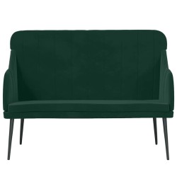 Banc Vert foncé 110x76x80 cm Velours 561795561795