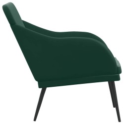 Banc Vert foncé 110x76x80 cm Velours 561795561795