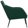 Banc Vert foncé 110x76x80 cm Velours 561795561795