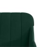Banc Vert foncé 110x76x80 cm Velours 561795561795