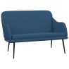 Banc Bleu 110x76x80 cm Tissu 561797561797