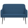 Banc Bleu 110x76x80 cm Tissu 561797561797