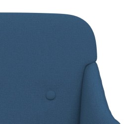 Banc Bleu 110x76x80 cm Tissu 561797561797