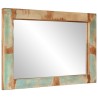 Miroir 70x50 cm bois massif de récupération et verre 561799561799