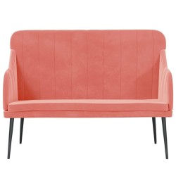 Banc Rose 110x76x80 cm Velours 561800561800