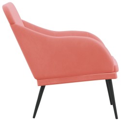 Banc Rose 110x76x80 cm Velours 561800561800