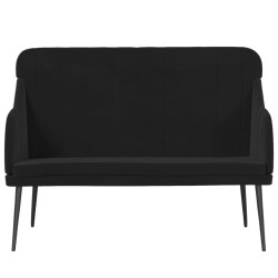 Banc Noir 110x76x80 cm Velours 561802561802