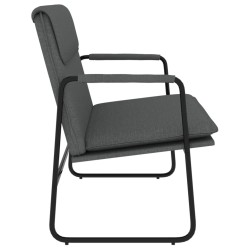 Banc Gris foncé 100x64x80 cm Tissu 561805561805