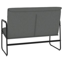 Banc Gris foncé 100x64x80 cm Tissu 561805561805