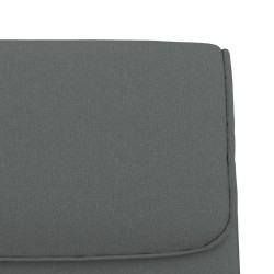 Banc Gris foncé 100x64x80 cm Tissu 561805561805