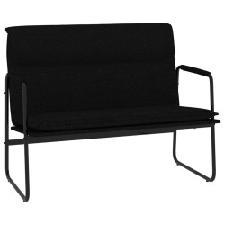 Banc Noir 100x64x80 cm Tissu 561806561806