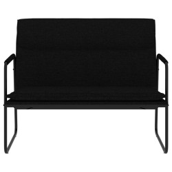 Banc Noir 100x64x80 cm Tissu 561806561806