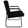 Banc Noir 100x64x80 cm Tissu 561806561806