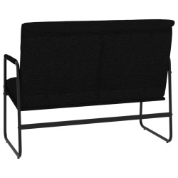 Banc Noir 100x64x80 cm Tissu 561806561806