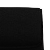 Banc Noir 100x64x80 cm Tissu 561806561806