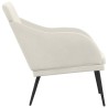 Banc Crème 110x76x80 cm Velours 561808561808