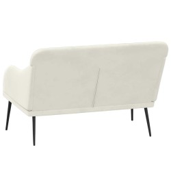 Banc Crème 110x76x80 cm Velours 561808561808