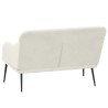 Banc Crème 110x76x80 cm Velours 561808561808