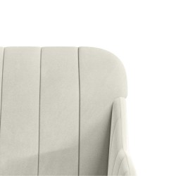 Banc Crème 110x76x80 cm Velours 561808561808