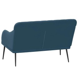Banc Bleu 110x76x80 cm Velours 561809561809