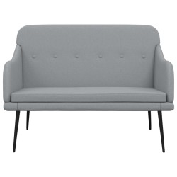 Banc Gris clair 110x76x80 cm Tissu 561810561810